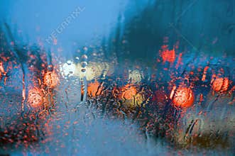 Driving in rain
