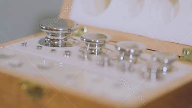 Electronic scale calibration procedure. Weighing scale calibration, Calibration Scale.