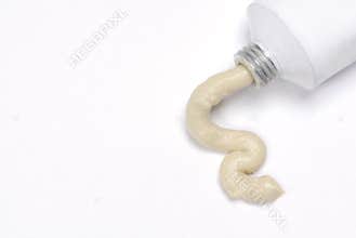 Tube with ointment