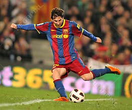 Messi of Barcelona