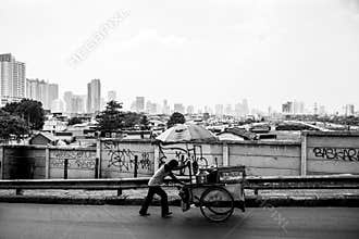 Urban Strugling at heart of city