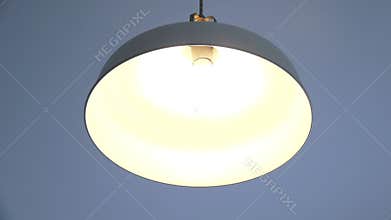 Electricity power energy go on and off