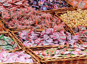 Assorted Chinese Candies And Tidbits