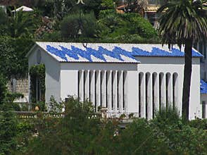 Chapel of the Rosary, in Vence, Provence, France, designed by Henri Matisse, built in 1951