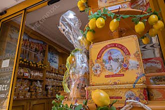 La Cure Gourmande confectionery store in Menton