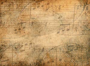 Music notes background
