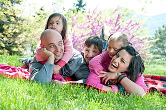 Happy family
