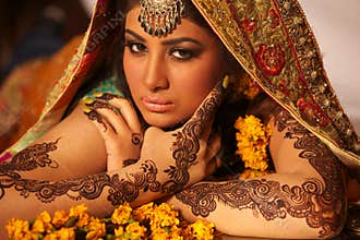 Beautiful indian bride