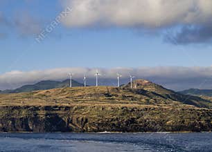 Landscape of Santa Maria Island, Azores