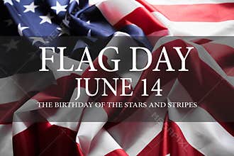 Happy American Flag Day background