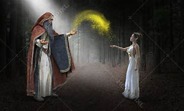 Fantasy Wizard, Imagination, Magic, Elf