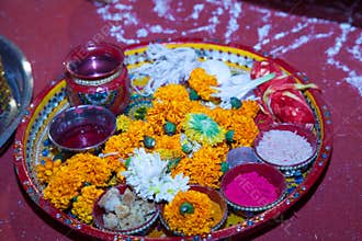 Puja and wedding ritual material for north Indian Wedding