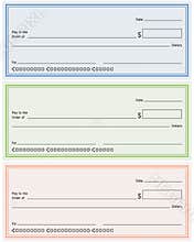 Blank Generic Bank Checks