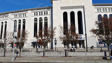 Yankee Stadium exterior and facade.