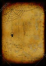 Grunge burned halloween background