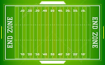 NFL Football Field EPS