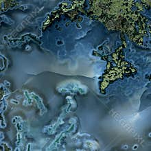 Blue moss agate texture