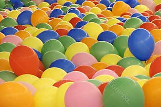 Colourful Party Balloons Background