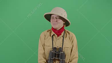 Contagious Laughter Of A Woman Explorer