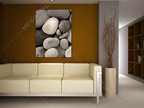 A sofa in a luxury lounge room
