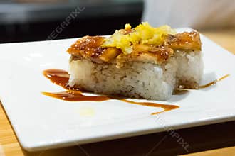 Eel Pressed Sushi