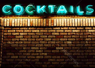 Cocktails Wall