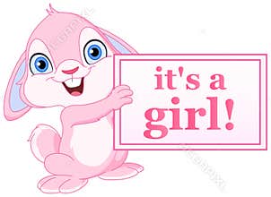 Baby bunny girl