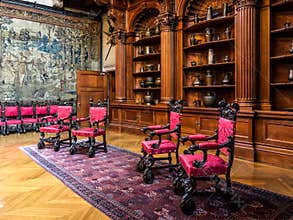 Formal Dining Area at The Biltmore Estate Mansion, Asheville, NC