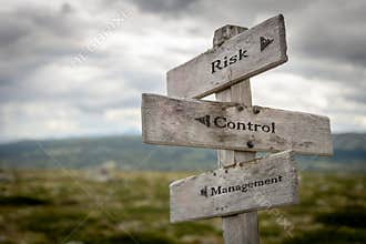 risk, control and management
