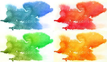 Abstract watercolor backgrounds