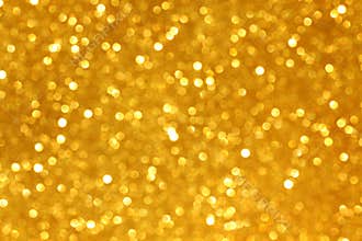 Golden glitter