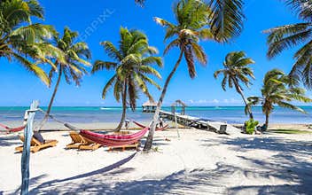 Ak'bol Yoga Retreat and Eco-Resort in Ambergris Caye, Belize.