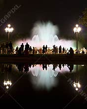 Barcelona Magic Fountain of Montjuic