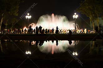 Barcelona Magic Fountain of Montjuic