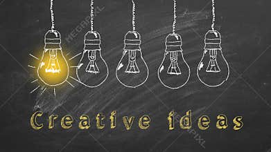 Creative ideas concept