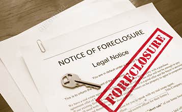 Foreclosure notice