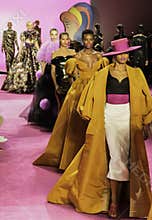 Christian Siriano Fashion show as part of New York Fashion week February 2020