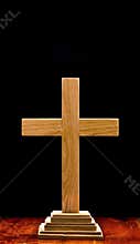 Old Wooden Rugged Cross