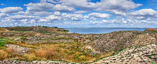 Ancient greek colony Olbia in Ukraine