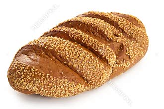 Big long loaf of rye bread