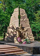 Monument to Honours Afganistan War in Odessa
