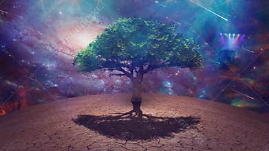 Sci fi art. Tree of life