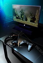 Ready for video game playing