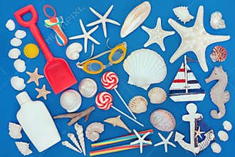Abstract Summer Holiday Beach Collection