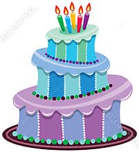 Big birthday cake