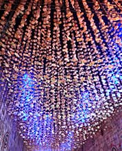 Handmade colurful  design on pandel