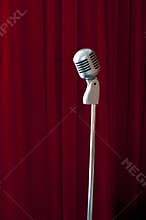 Old fashioned microphone