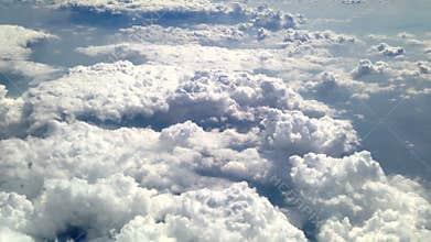 Landscapes Sky and cloud view from inside of plane