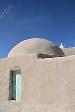 Whitewash Arab building