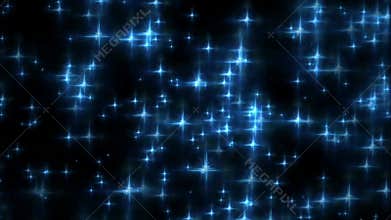 Shining stars with night background